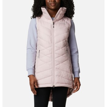 Columbia Gilet Dames, Heavenly Long Roze, 59UOYAXMD